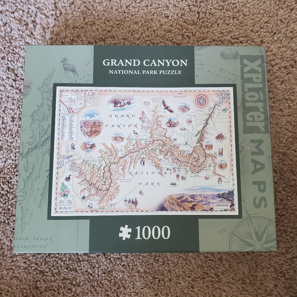 Grand Canyon 1000 Piece Jigsaw Puzzle